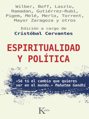 cover image of Espiritualidad y política